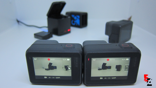 HERO 5, HERO 6 аккумуляторы и зарядное